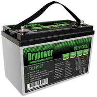 Drypower 12.8V 121.6Ah Lithium Iron Phosphate (LiFePO4) Rechargeable Lithium Battery - Up to 4 in Series Capable