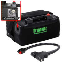 Drypower 12.8V 18Ah Lithium Iron Phosphate (LiFePO4) Rechargeable Lithium Battery & Charger Kit for use with Golf Buggies