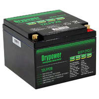 Drypower 12.8V 28.8Ah Lithium Iron Phosphate (LiFePO4) Rechargeable Lithium Battery - Up to 4 in Series Capable