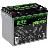 Drypower 12.8V 45.6Ah Lithium Iron Phosphate (LiFePO4) Rechargeable Lithium Battery - Up to 4 in Series Capable