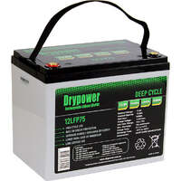 Drypower 12.8V 74.8Ah Lithium Iron Phosphate (LiFePO4) Rechargeable Lithium Battery - Up to 4 in Series Capable