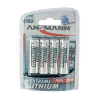 Ansmann 1512-0002-BP4 AA 1.5V Extreme Lithium Blister of 4