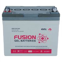 Fusion 12V 30Ah CBG12V33AH Gel VRLA Battery