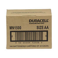 Duracell Coppertop AA Carton 144