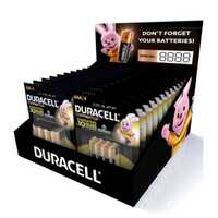 Duracell Coppertop Countertop Unit 12 x AA 4pack and 12x AAA 4 pack