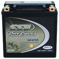 HVT-3 Ultra High Performance AGM Motorcycle Battery