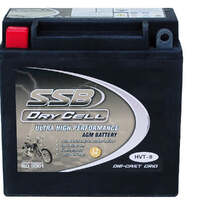 HVT-9 Ultra High Performance AGM Motorcycle Battery