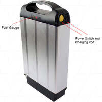 24V 14.5Ah LiIon Mountable Battery Battery Pack with LED Fuel Gauge
