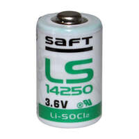 LS14250 1-2AA size Saft Lithium 3.6V Thionyl Chloride Battery - Bobbin Type
