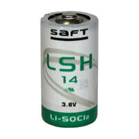 LSH14 Saft High Rate C Size Specialised Lithium Cylindrical Cell - Spiral Wound