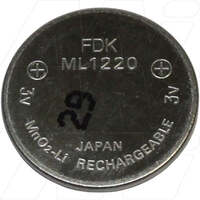 FDK 3V 15mAh Rech. Manganese Lithium Coin