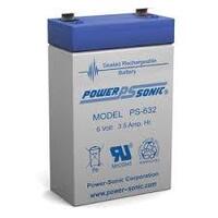 Power-Sonic PS 6 volt 3.5 ah