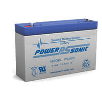 Power-Sonic PS 6 volt 7 ah