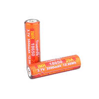 Trustfire 18650 3.7V 3500mAh 20A High Rate Discharge Button Top No IC