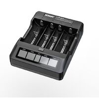 XTAR VP4C 1-4 Cell Lithium Ion Battery Charger with Individual Channel Current Adjustment