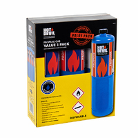 Hot Devil 3 Pack Propane Gas Value HDPP