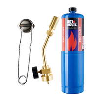 Hot Devil Propane Torch Kit With Manual Ignition HDPTK