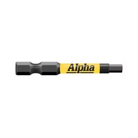 Alpha ThunderMax HEX4 x 50mm Impact Power Bit HEX450SM