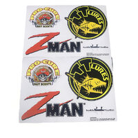 Pro Cure/TT Lures/Zman Team Sticker Pack-6 Assorted Fishing Stickers-Boat Decals