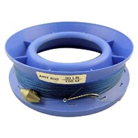 6 Inch Hand Caster Pre Rigged with 100m of 30lb Mono Fishing Line