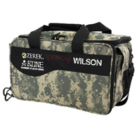 Wilson Large Digi Camo Series Fishing Tackle Bag with Three Fishing Tackle Trays