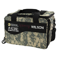 Wilson Small Digi Camo Series Fishing Tackle Bag with Three Fishing Tackle Trays