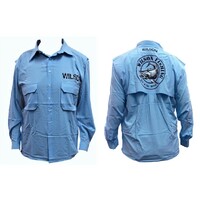 3XL Wilson Outdoor Vented Long Sleeve Fishing Shirt - Moisture