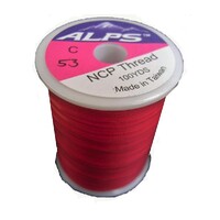 Alps 100yds of Red Rod Wrapping Thread - Size C (0.2mm) Rod Binding Cotton