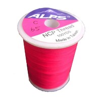 Alps 100yds of Hot Pink Rod Wrapping Thread - Size C (0.2mm) Rod Binding Cotton