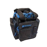 Evolution Drift Series Blue Vertical Fishing Tackle Bag With Five Tackle Trays