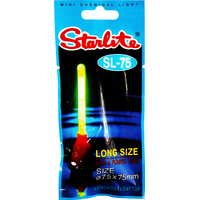 75mm Starlite Chemical Fishing Light with Tube - SL-75 Fluoro Glow Stick Light
