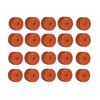 20 x Wilson S2 Orange Poly Floats - Crab Dillie Float - Bulk Twenty Pack