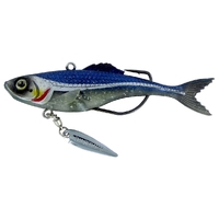 Chasebait Lures Rip Snorter 120mm Snaplock Weedless Hook Fishing Lure - Blue Bait