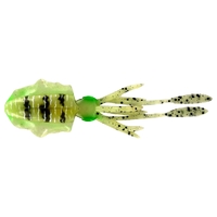 Chasebait Lures Ultimate Squid 150mm Realistic Wings 3Pcs Fishing Lure - Glow Ink
