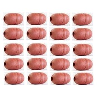 20 X Wilson Y3 Small Oval Poly Floats - Crab Dillie Float - Bulk Twenty Pack