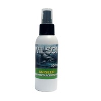 100ml Bottle of Wilson Aniseed Enhanced Bait Scent Spray -Fishing Lure Scent