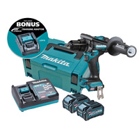 Makita 40V Max Hammer Driver Drill 4.0Ah Set HP001GM203