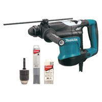 Makita 850W 32mm SDS Plus Rotary Hammer HR3210CX1