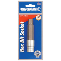 Kincrome Hex Bit Socket Imperial 1/2" Drive 9/16" HS18