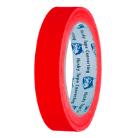 Husky Tape 72x Pack 550 PVC Film Tape Red 24mm x 66m