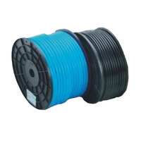 THB Straight PU Air Hose 5.5mm ID 8mm OD 100m Coil Blue HUS5508BS