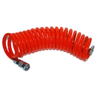 THB Recoil PU Air Hose Orange Single Action Fittings 8 x 12mm 5m HUZ8012-050R