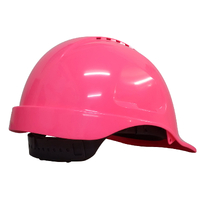 MaxiSafe Pink MaxiGuard Vented Hardhat - Sliplock Harness HVS590-PK