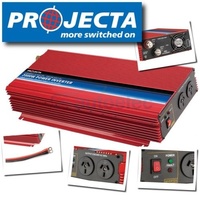 Projecta Power Inverter Im2000 Modified Sine Wave 2000W 12 Volt Car Dc To Ac New