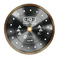 IQ Power Tools Dry 250mm Dry Diamond Hard Material Saw Blade