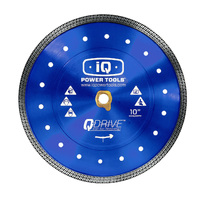 IQ Power Tools Dry 250mm Soft Material Marble Saw Blade