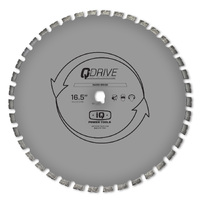 IQ Power Tools 420mm Hard Brick Saw Blade - Grey