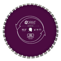 IQ Power Tools 420mm (16.5") Super Hard Material Blade PURPLE IQ-DB420-HM3