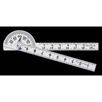 Mini protractor hard chrome finish - φ40 10 cm