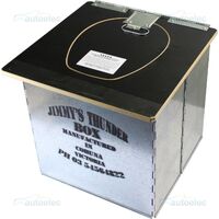 Jimmy's Thunderbox Outdoor Portable Toilet Black